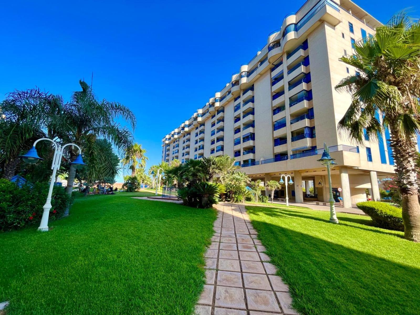 Blue Beach Apartment+Oceanview+Private Parking فالنسيا المظهر الخارجي الصورة