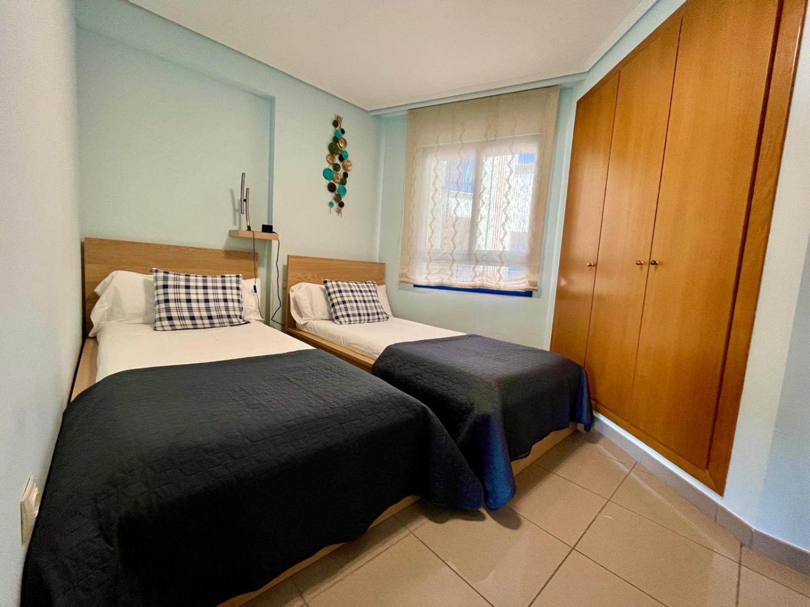 Blue Beach Apartment+Oceanview+Private Parking فالنسيا المظهر الخارجي الصورة