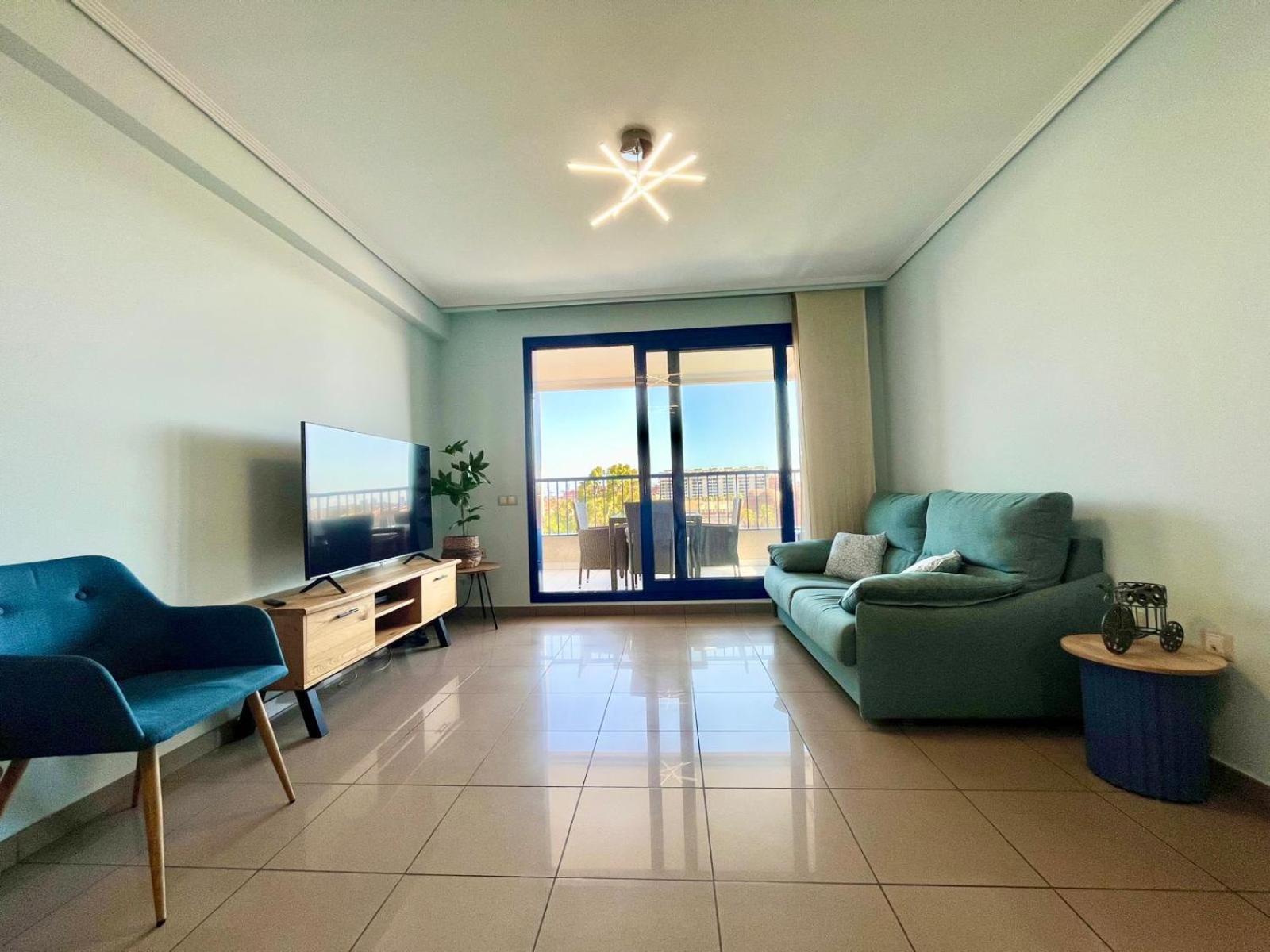 Blue Beach Apartment+Oceanview+Private Parking فالنسيا المظهر الخارجي الصورة